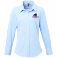 Women's Gingham Shirt Light Blue/White