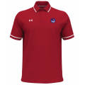 Men's UA Red/White polo