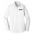 Women's LS Poplin Dress Shirt 2