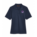 Women's Navy Harriton Polo