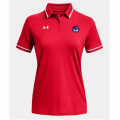 Women's UA Red/White polo