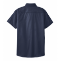 Women's Easy Care Navy Oxford
