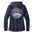 Women's Fleece Navy Hoodie