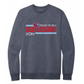 Proud to be a Lion Navy Crewneck