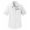 Women's White Oxford SS