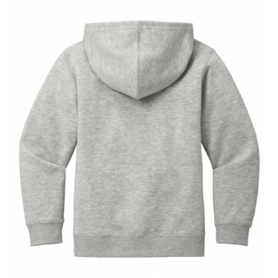 CISD Light Heather Gray Full Zip Hood Youth