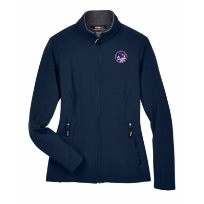 Women's Navy Softshell Jacket