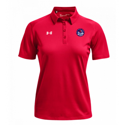 Women's Red UA Polo