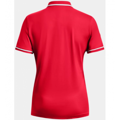 Women's UA Red/White polo