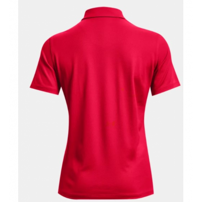 Women's Red UA Polo