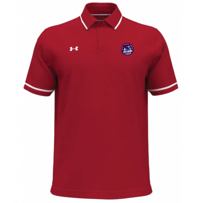 Men's UA Red/White polo