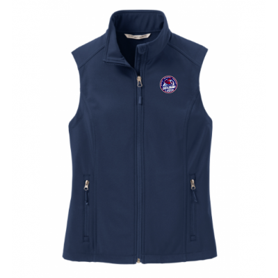 Women's Softshell Navy Vest