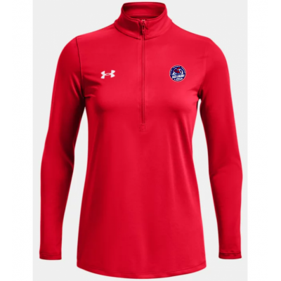 Women's Red UA Quarter Zip