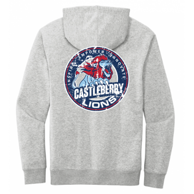 Castleberry Lions Heather Gray Hoodie