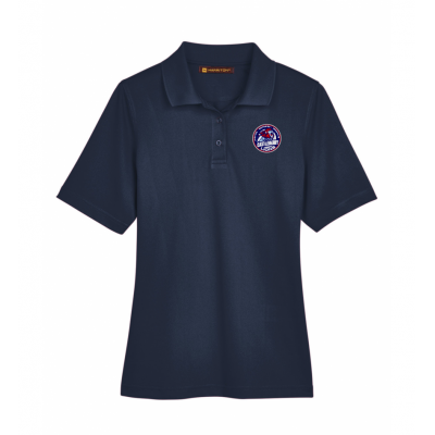 Women's Navy Harriton Polo