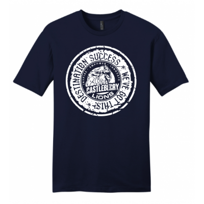 Unisex We've Got This Navy Tee