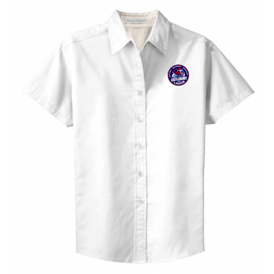 Women's Easy Care White Oxford