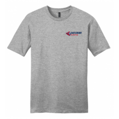 Castleberry Lions Light Heather Gray SS