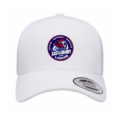 Unisex White CISD Trucker