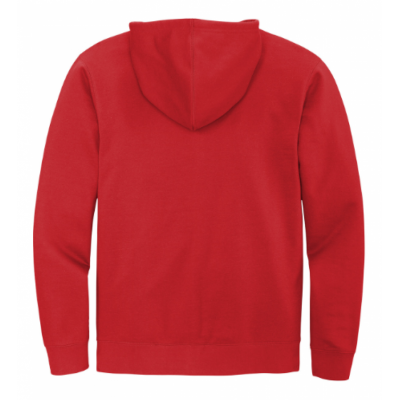 CISD Red Full Zip Hood