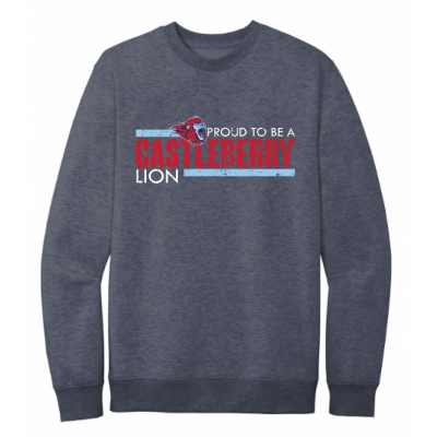 Proud to be a Lion Navy Crewneck