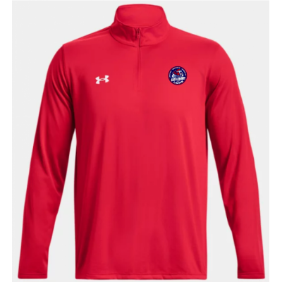 Men's Red UA Quarter Zip