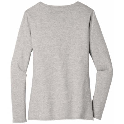 Women's Inspire Empower Innovate Light Heather Gray LS