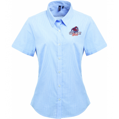 Women's SS Gingham Shirt