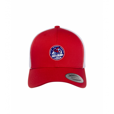 Unisex Red/White CISD Trucker