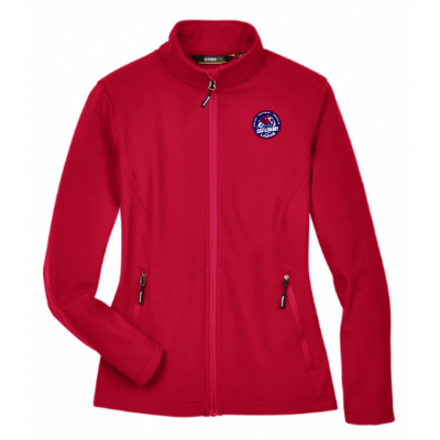 Women's Red Softshell Jacket