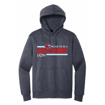 Proud to be a Lion Navy Heavyweight Hoodie