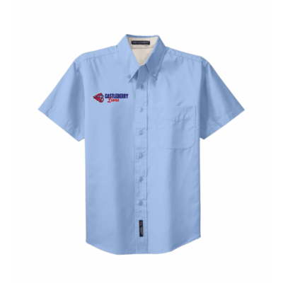 Men's Easy Care Light Blue Oxford