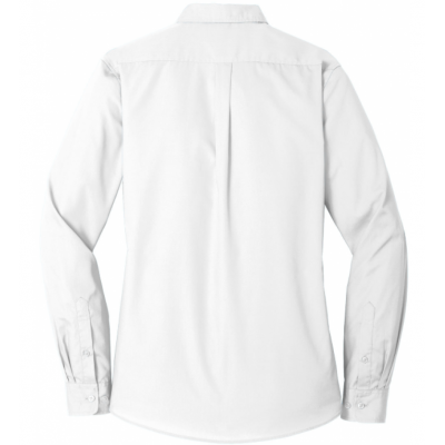 Women's LS Poplin Dress Shirt 2