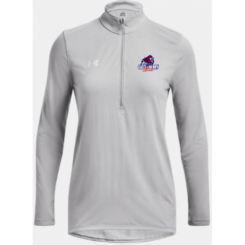 Women's Gray UA Quarter Zip