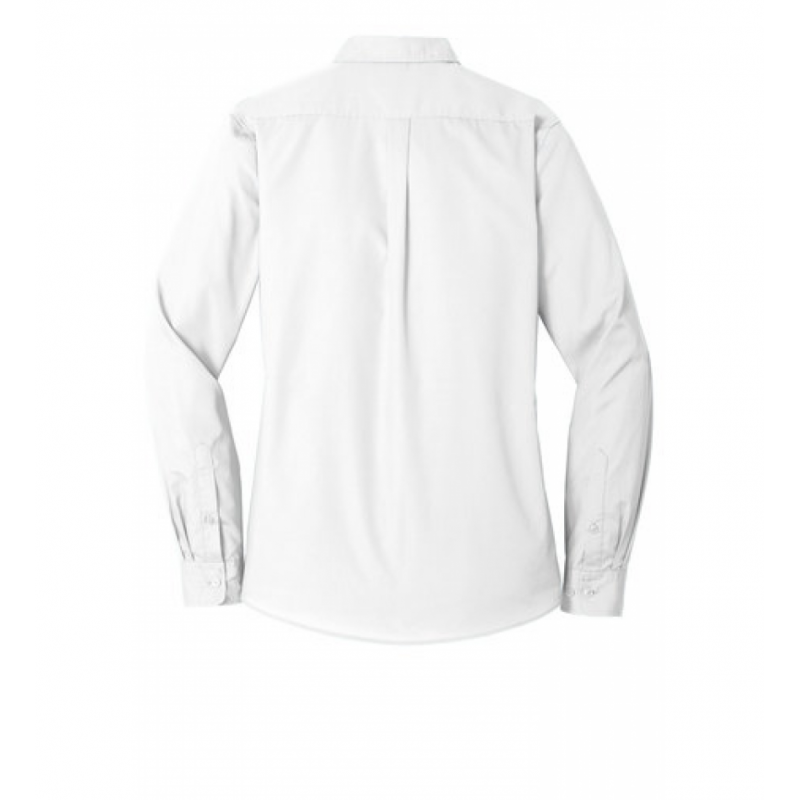Women's LS Poplin Dress Shirt 2