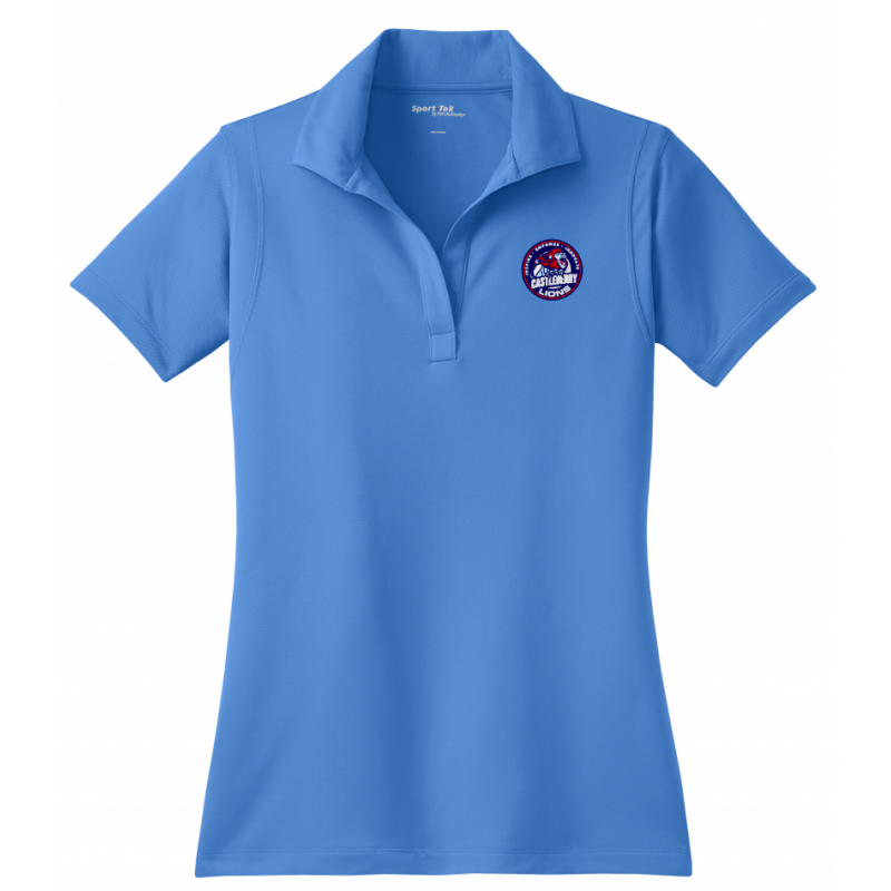 Women's Sport-Wick Lake Blue Polo