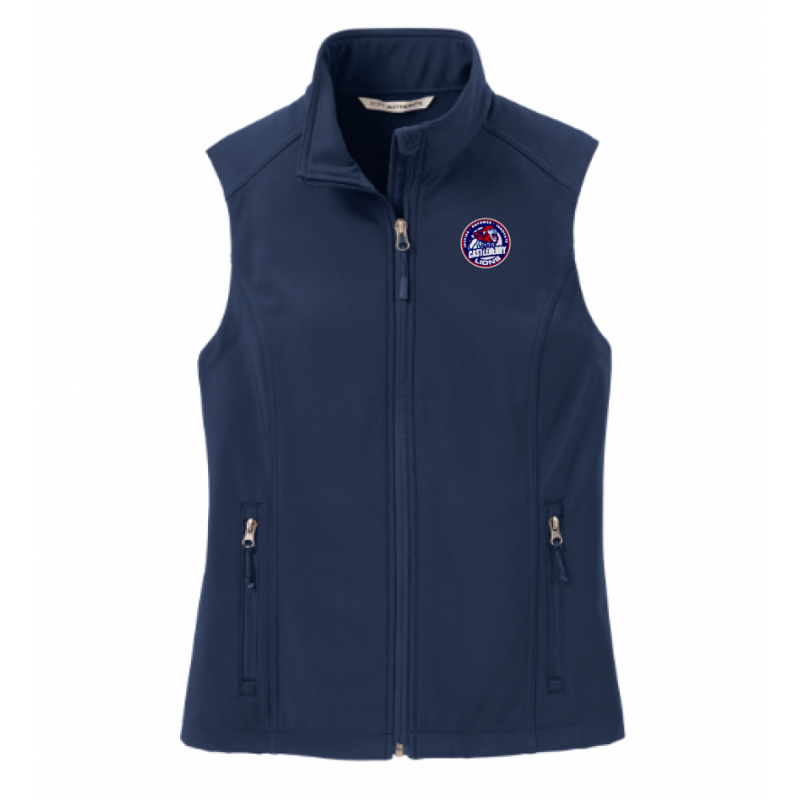 Women's Softshell Navy Vest