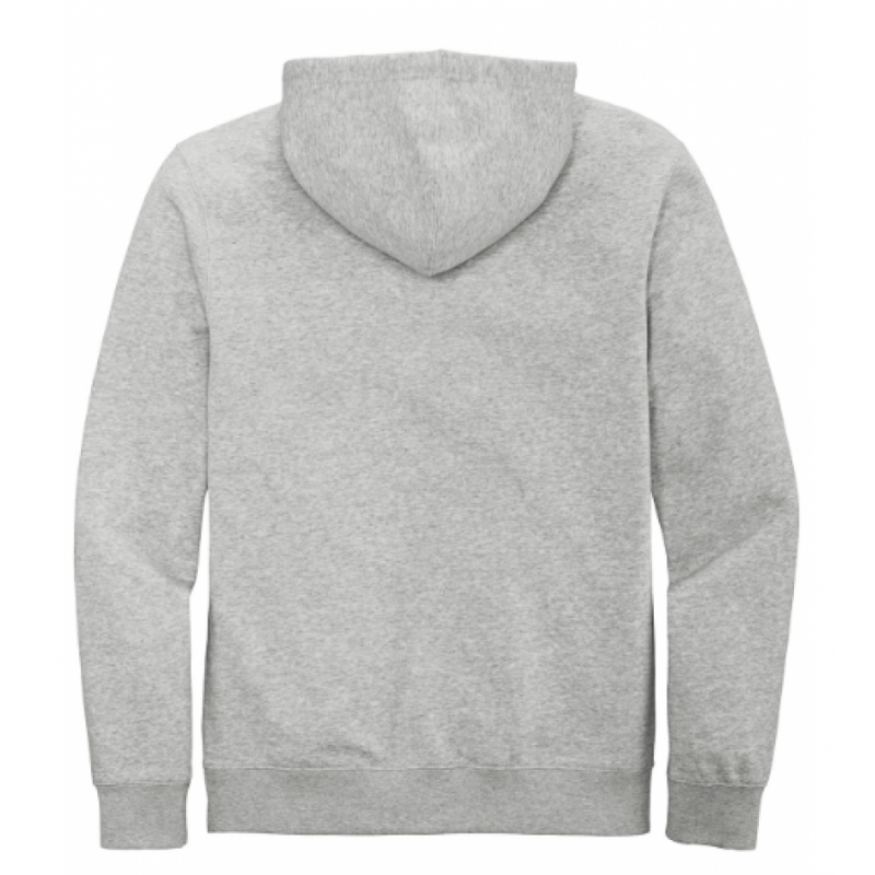 CISD Light Heather Gray Full Zip Hood
