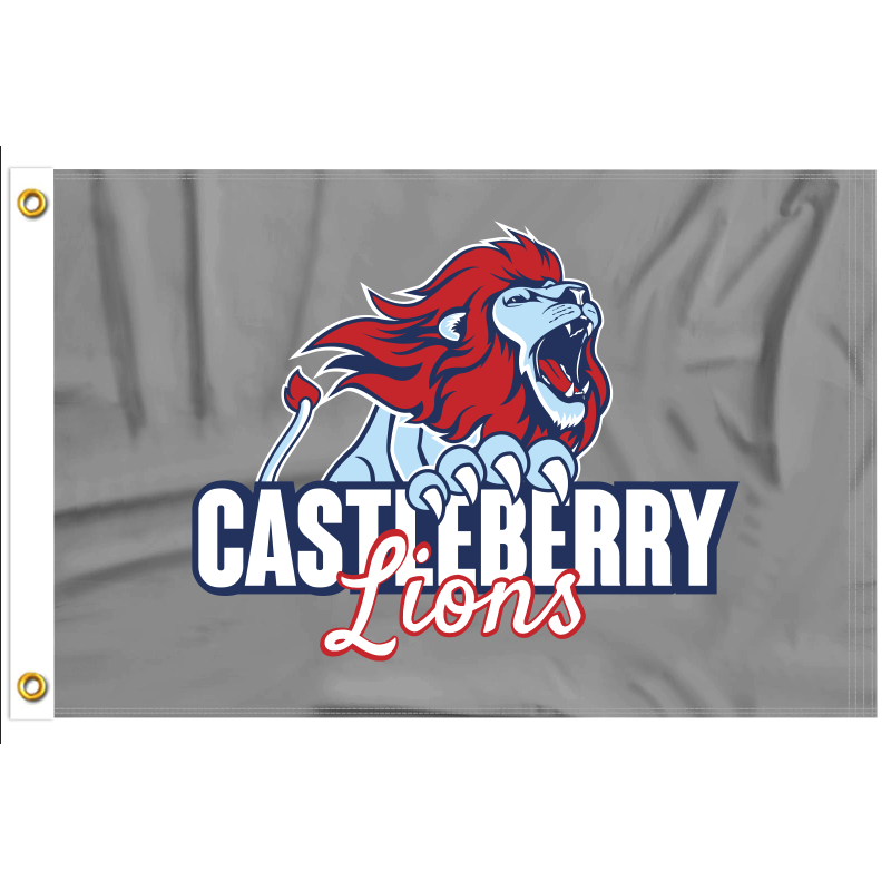 Grey Castleberry Flag