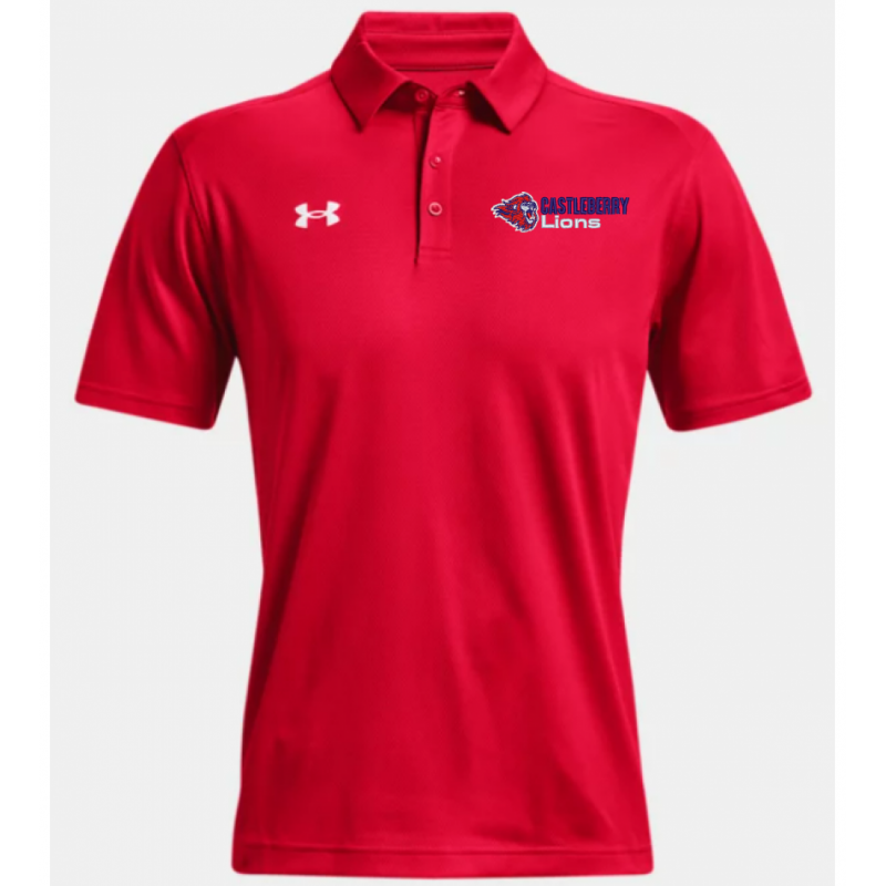 Men's Red UA Polo