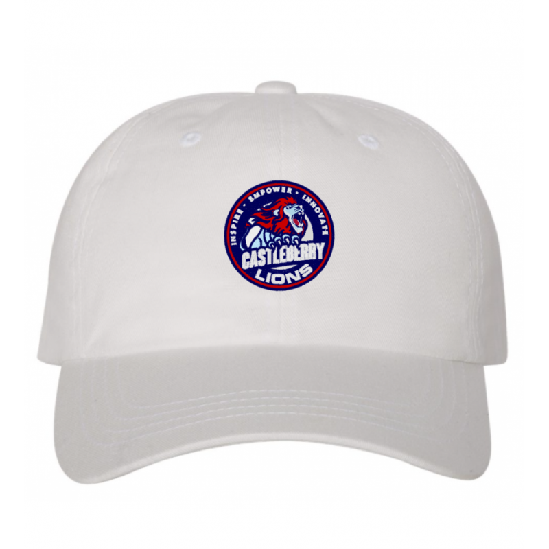 Unisex White CISD Dad Cap