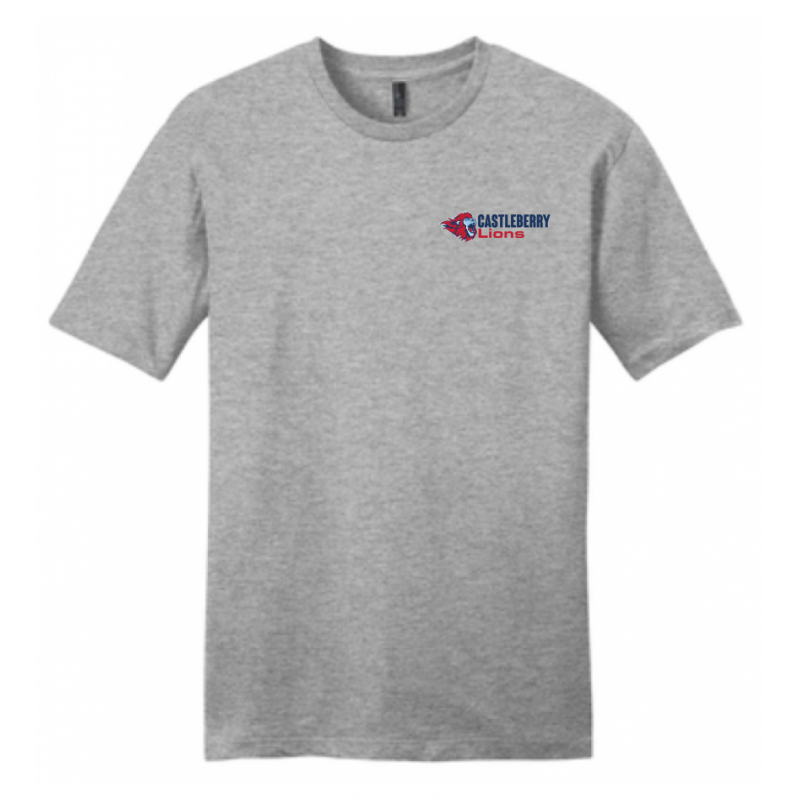 Castleberry Lions Light Heather Gray SS