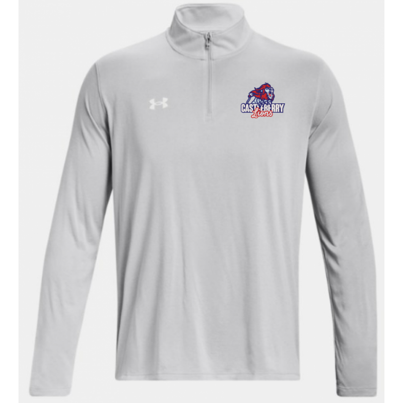 Men's Gray UA Quarter Zip
