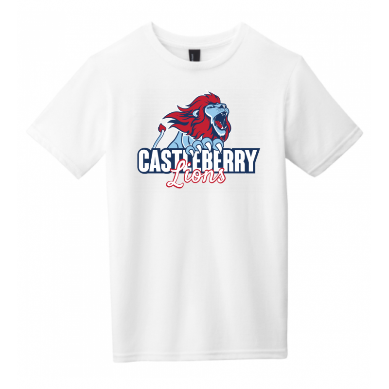 Castleberry Lions White Youth