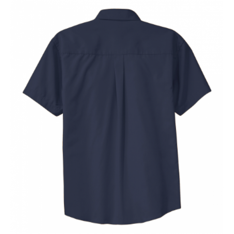 Men's Easy Care Navy Oxford