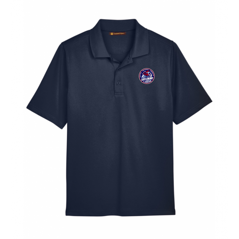 Men's Navy Harriton Polo