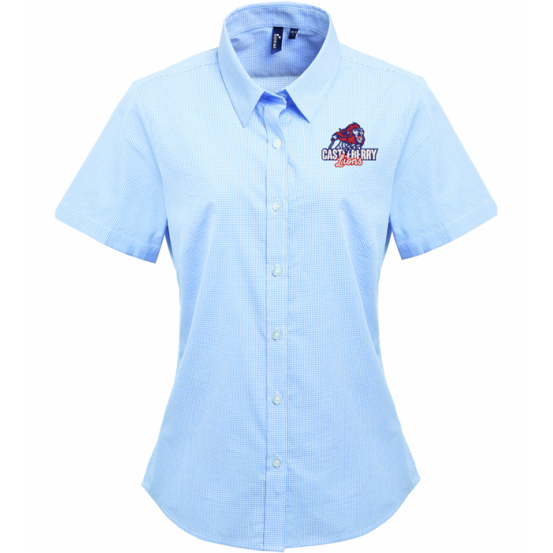 Women's SS Gingham Shirt