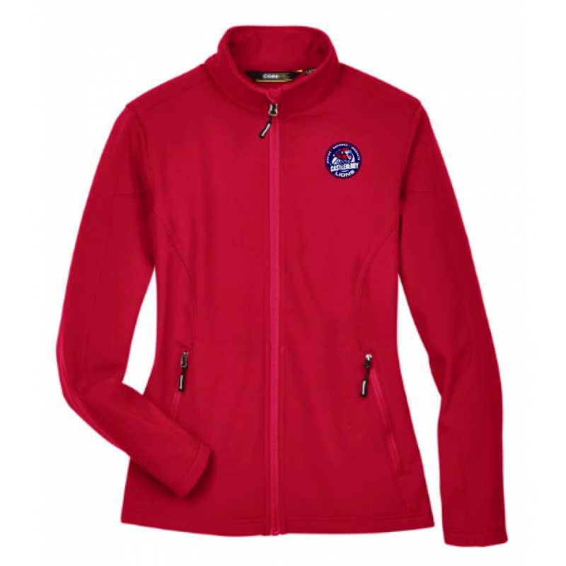 Women's Red Softshell Jacket