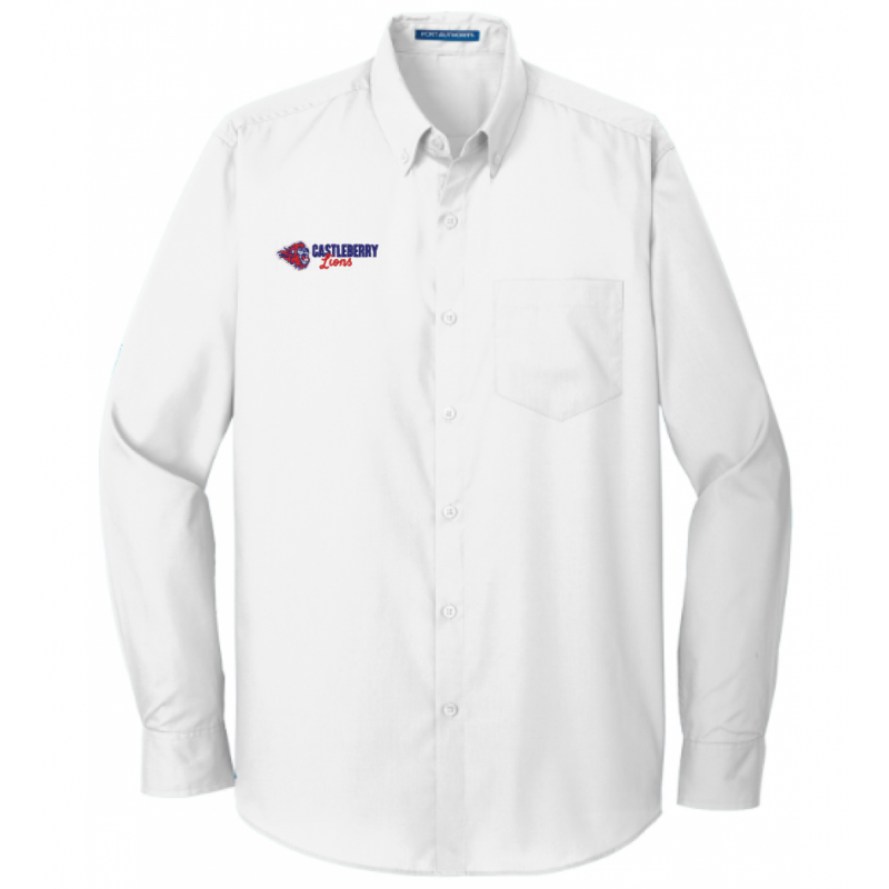 Men's LS Poplin Dress Shirt