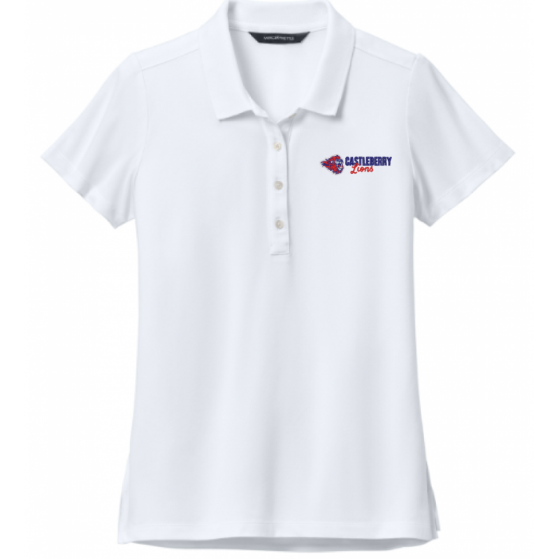 Women's Mercer+Mettle Pique White Polo